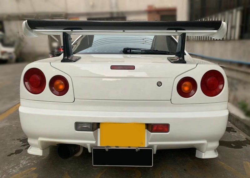 Nissan Skyline R34 GTT - CF/FRP ESB Style Rear Bumper