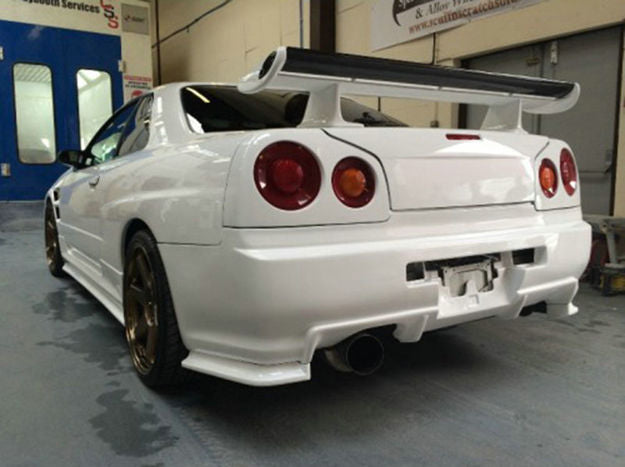 Nissan Skyline R34 GTT - CF/FRP ESB Style Rear Bumper