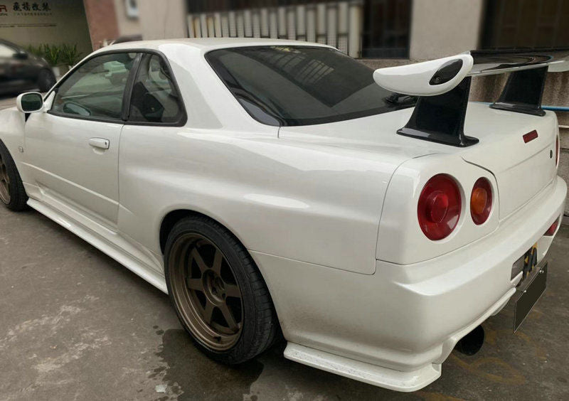 Copy of Nissan Skyline R34 GTT GTR conversion kit OE CF/FRP Rear Fender (Can only fitted with conversion side skirt)