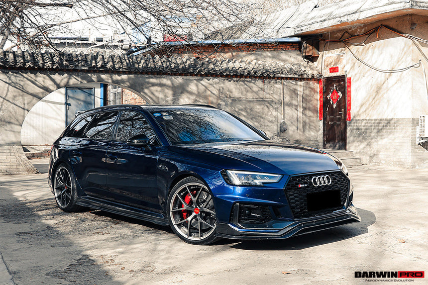 2017-2019 Audi RS4 B9 Front Bumper Trim Lip