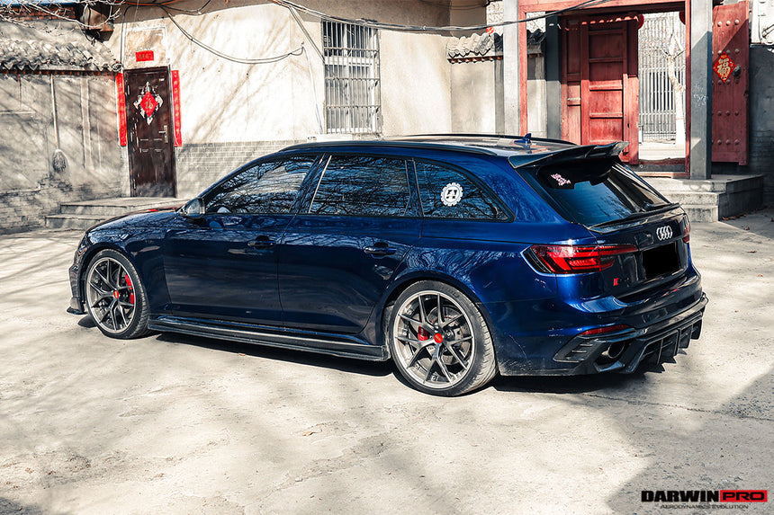 2017-2024 Audi RS4 B9 BKSS Style Rear Diffuser w/ Caps