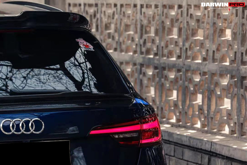 2017-2024 Audi RS4 B9 B9.5 & 2017-2019 S4 B9 BKSS Style Rear Decklid Spoiler