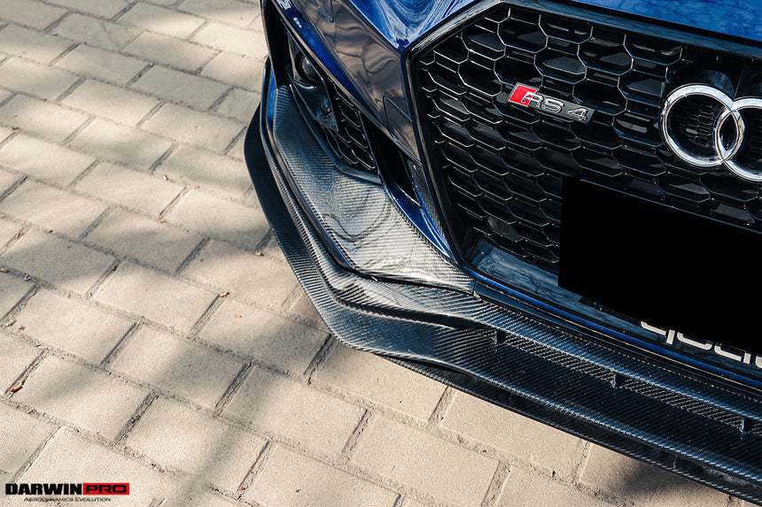 2017-2019 Audi RS4 B9 BKSS Style Front Lip