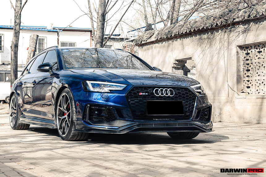 2017-2019 Audi RS4 B9 Front Bumper Trim Lip
