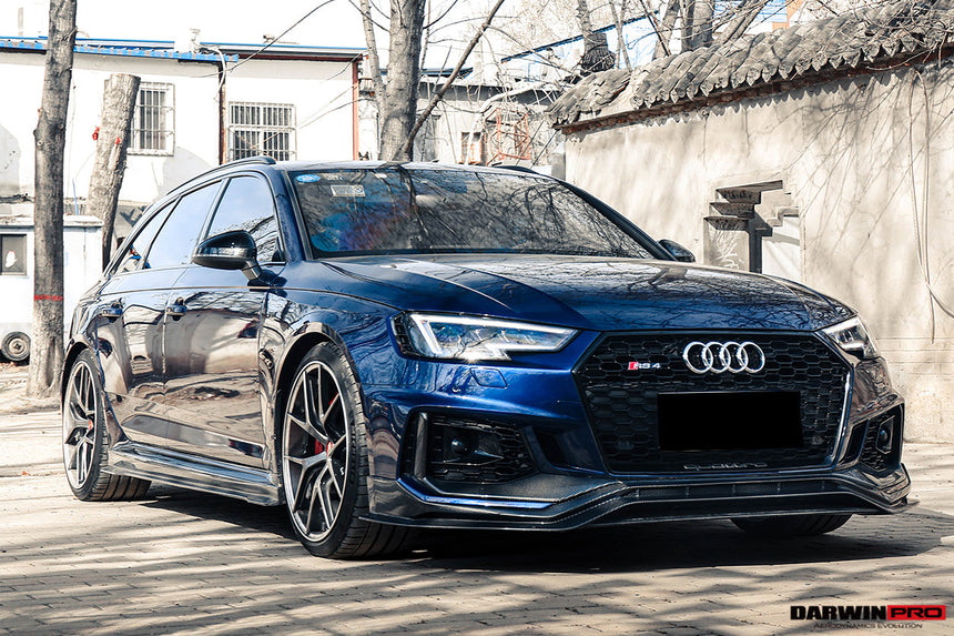 2017-2019 Audi RS4 B9 BKSS Style Front Lip