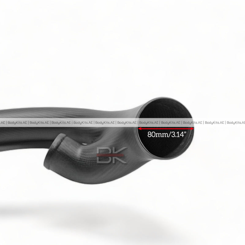Nissan Skyline R34/R33/R32 GTR (1998-2005)- Dry Carbon Fiber Y-Pipe Inlet (RB26DETT Engines)