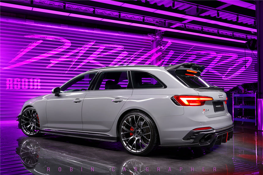 2017-2024 Audi RS4 B9/B9.5 S4 B9 BKSSII Style Roof Spoiler