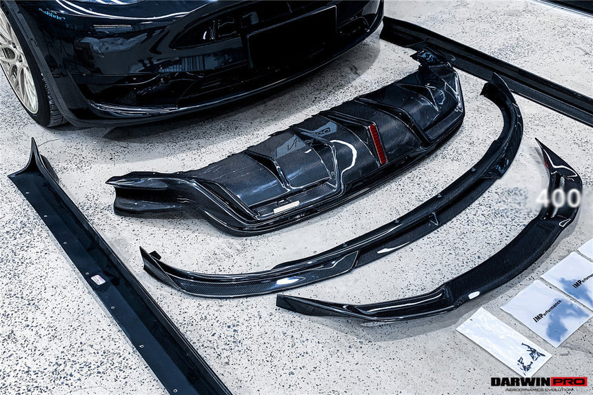 2020-2023 Tesla Model Y IMP Performance Carbon Fiber Rear Diffuser