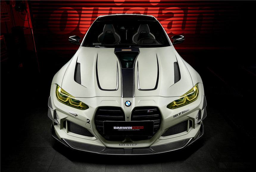 2021-UP BMW M4 G82/G83 BKSSII Style Front Bumper and Front Fender and Side Skirts