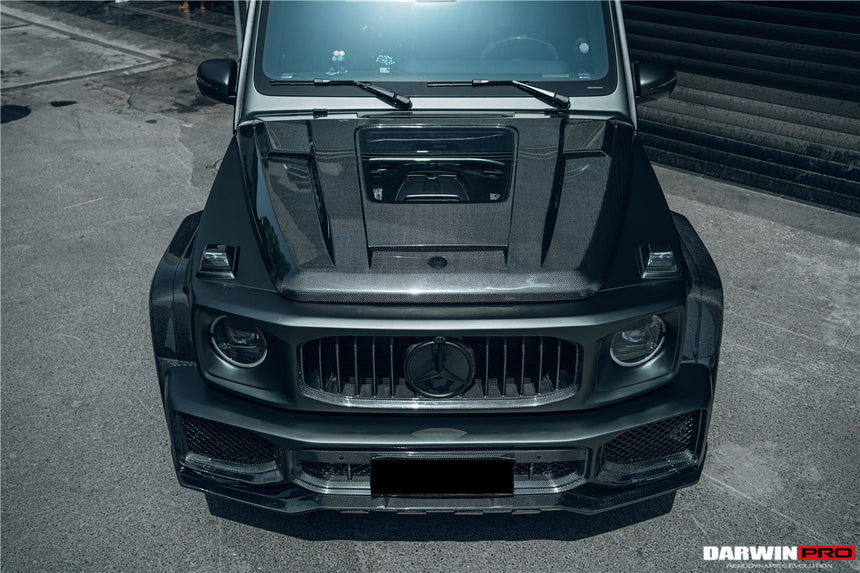 2019-2023 Mercedes Benz W464 G-Class G Wagon G500/G550/G63AMG IMP Performance Partial Carbon Fiber Hood