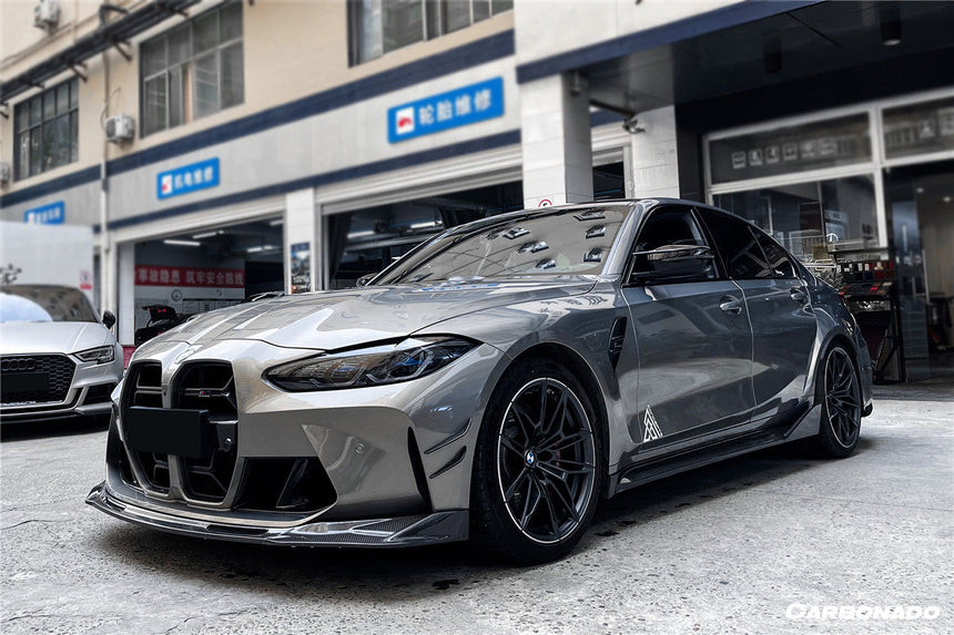 2021-UP BMW M3 G80 M4 G82/G83 MP Style Carbon Fiber Front Canards