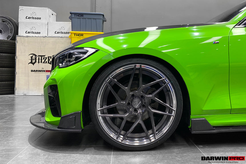 2019-2023 BMW 3 Series G20/G28 BKSS Style Carbon Fiber Front Lip
