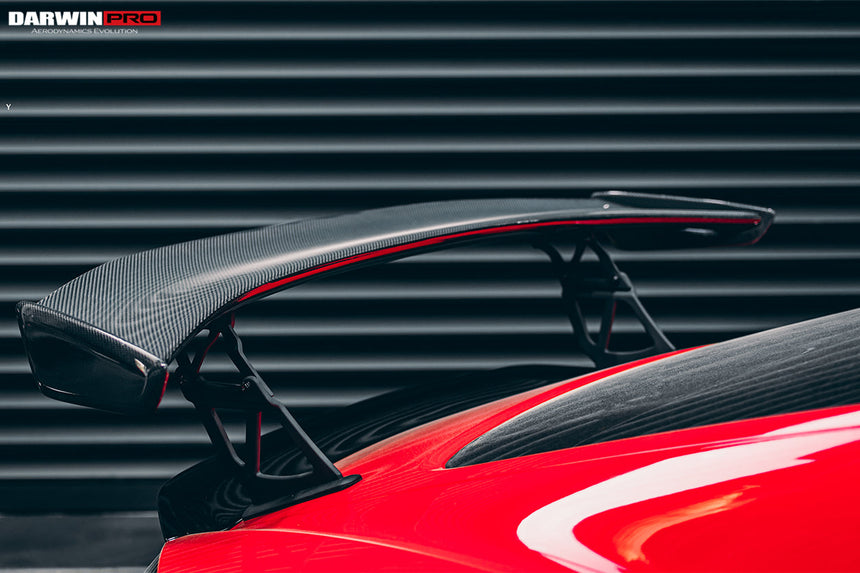 2016-2023 Porsche 718 Cayman/Boxster BKSS Style Carbon Fiber Trunk Spoiler