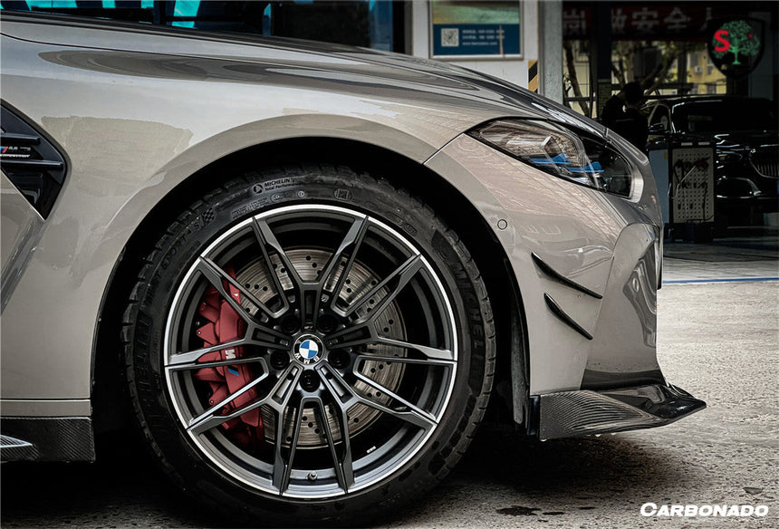 2021-UP BMW M3 G80 M4 G82/G83 MP Style Carbon Fiber Front Canards