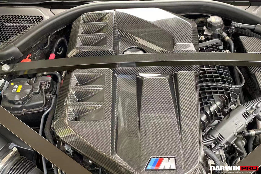 2021-UP BMW M3 G80 M4 G82/G83 DRY Carbon Fiber Engine Cover