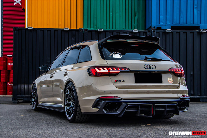 2017-2024 Audi RS4 B9/B9.5 S4 B9 BKSSII Style Roof Spoiler
