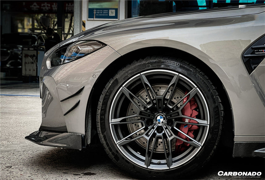 2021-UP BMW M3 G80 M4 G82/G83 MP Style Carbon Fiber Front Canards