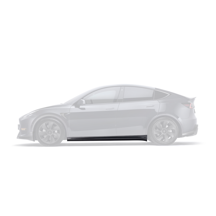 TESLA MODEL Y PREPREG SIDE SKIRTS V1