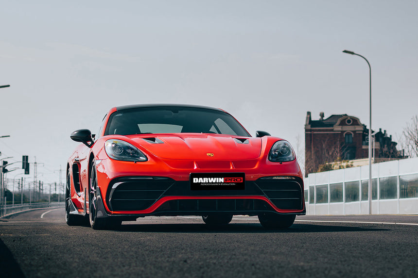 2016-2023 Porsche 718 Cayman/Boxster BKSS Style Partial Carbon Fiber Full Body Kit