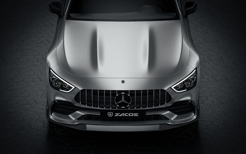 Mercedes-Benz GT43/GT53 AMG Dry Carbon Fiber Front Lip - Zacoe