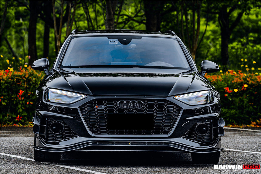 2020-2024 Audi RS4 B9.5 BKSS Style Carbon Fiber Front Lip