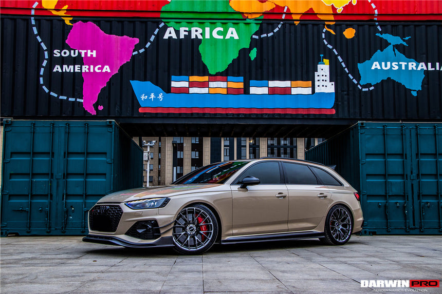2020-2024 Audi RS4 B9.5 BKSS Style Carbon Fiber Front Lip