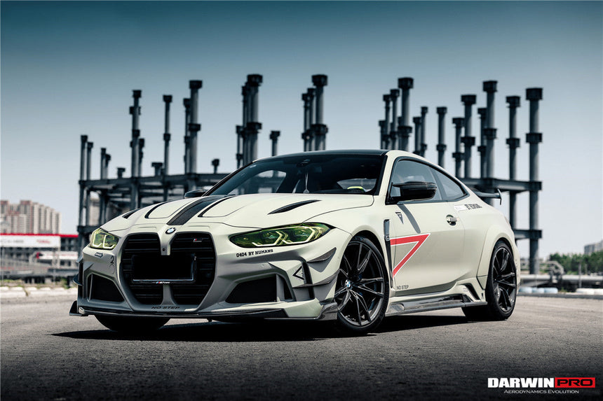 2021-UP BMW M4 G82/G83 BKSSII Style Front Bumper and Front Fender and Side Skirts