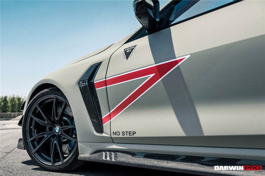 2021-UP BMW M4 G82/G83 BKSSII Style Front Bumper and Front Fender and Side Skirts