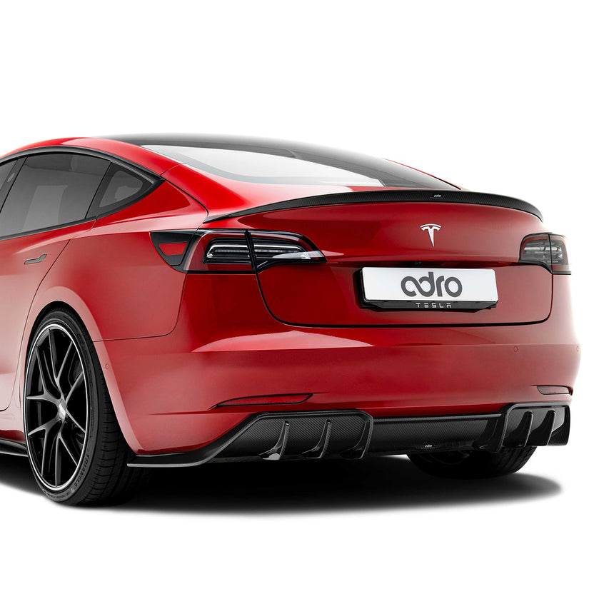 TESLA MODEL 3 PREPREG SPOILER V1