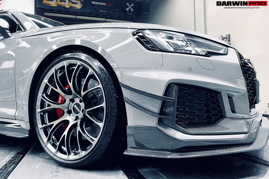 2017-2019 Audi RS4 B9 BKSS Style Front Lip