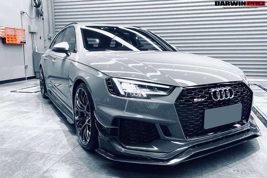 2017-2024 Audi RS4 B9 BKSS Style Side Skirts Under Board