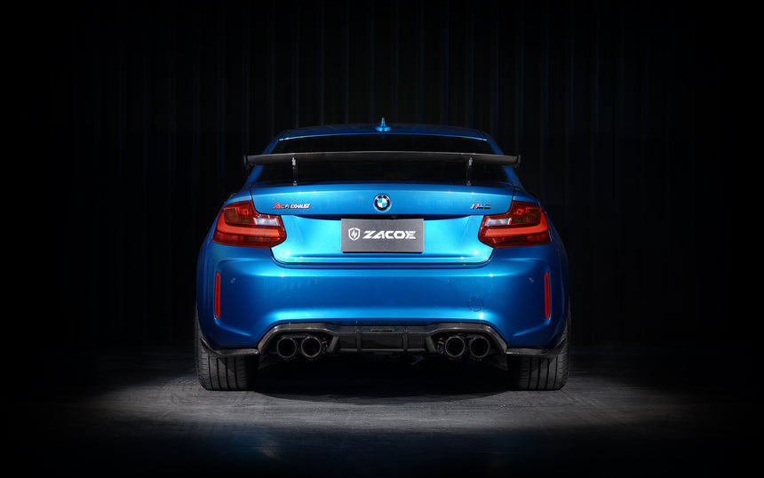 BMW M2 - F87 Dry Carbon Fiber Spoiler Wing - Zacoe