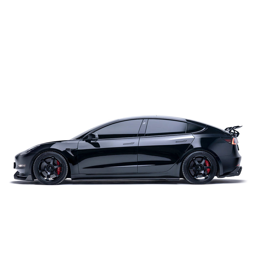 TESLA MODEL 3 CARBON FIBER SIDE CAMERA COVERS