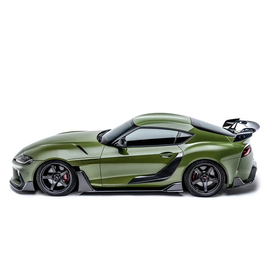 TOYOTA GR SUPRA CARBON FIBER SIDE SKIRTS V2