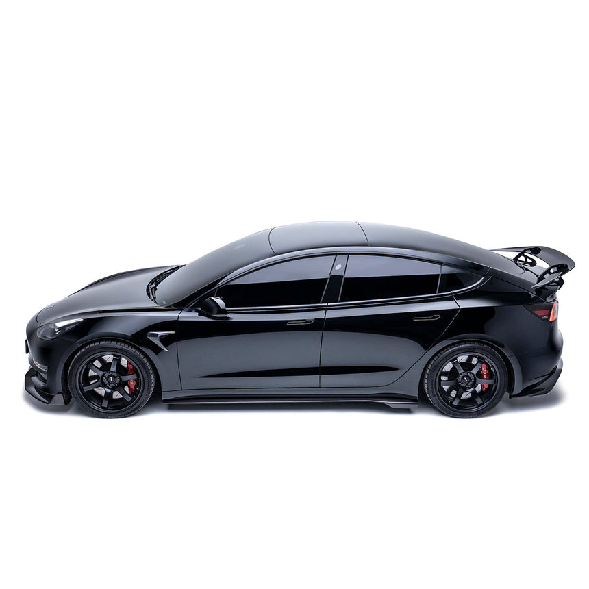TESLA MODEL 3 CARBON FIBER SIDE CAMERA COVERS