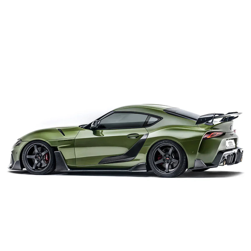 TOYOTA GR SUPRA CARBON FIBER SIDE SKIRTS V2
