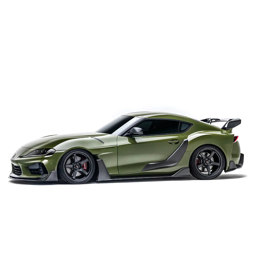 TOYOTA GR SUPRA CARBON FIBER SIDE SKIRTS V2