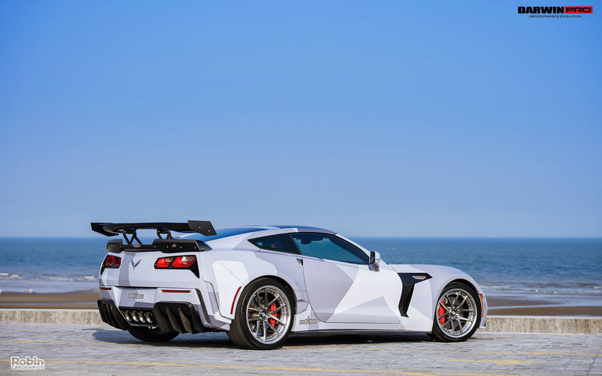 2013-2019 Corvette C7 Z51 Grandsport Z06 BKSS Style Trunk Spoiler