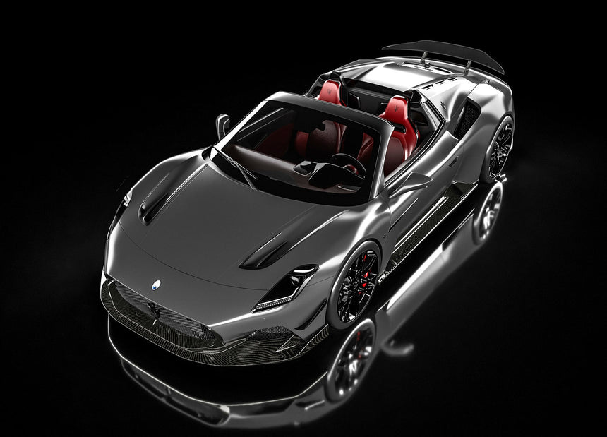 Maserati MC20 Carbon Fiber Boomerang Vents Body Kit ARIA Carbon™ Tuning