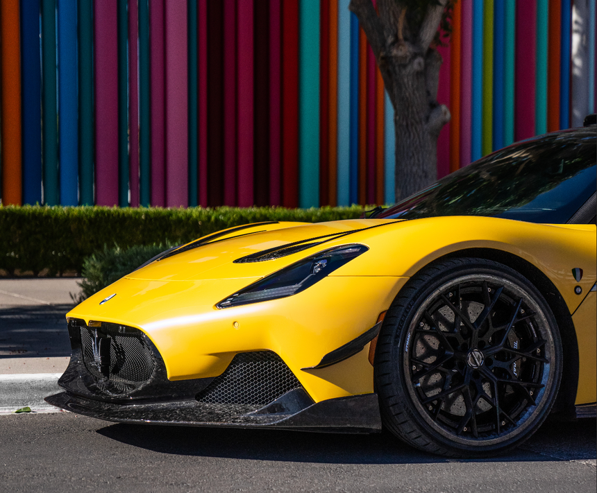 Maserati MC20 Carbon Fiber Canards ARIA Carbon™ Body Kit