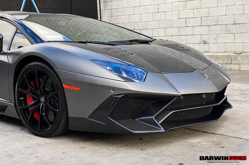 2011-2021 Lamborghini Aventador LP700 LP740 Coupe/Roadster SV Style Front Bumper