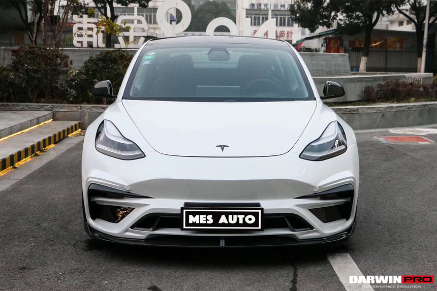 2017-2023 Tesla Model 3 IMP Performance Partial Carbon Fiber Front Bumper