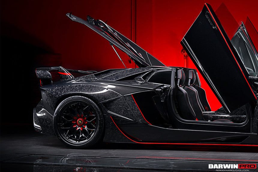 2011-2016 Lamborghini Aventador LP700 Coupe/Roadster Carbon Fiber Engine Air Intakes