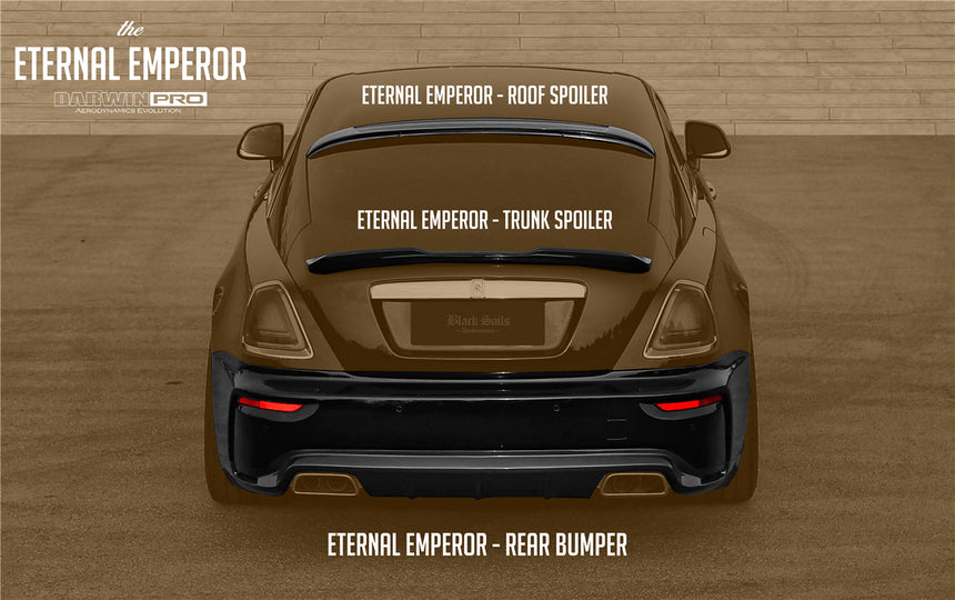 2016-2020 Rolls-Royce Wraith BKSS Style Partial Carbon Fiber Full Body Kit