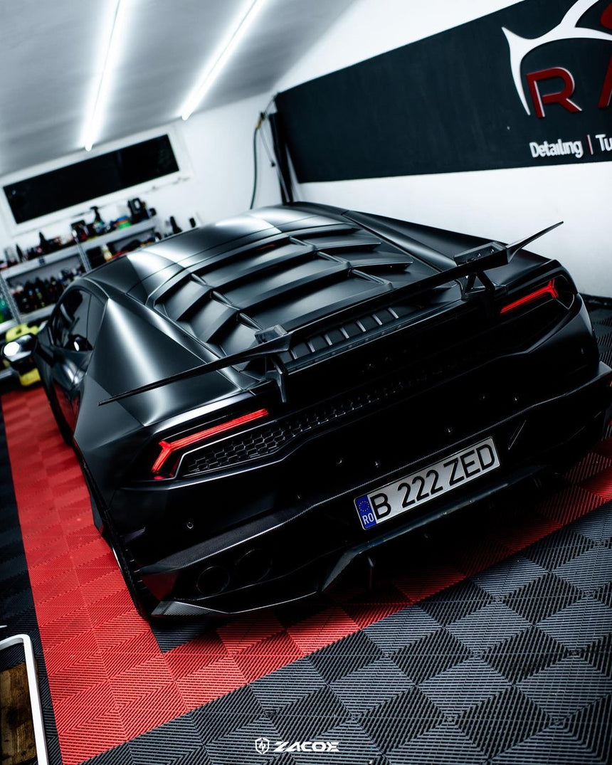 Lamborghini Huracan LP610 Dry Carbon Fiber Diffuser - Zacoe