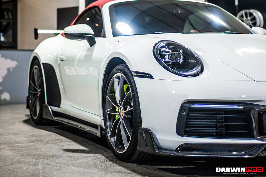 2019-2023 Porsche 911 992 Carrera S/4/4S/Targa/Cabriolet BKSS Style Side Skirts