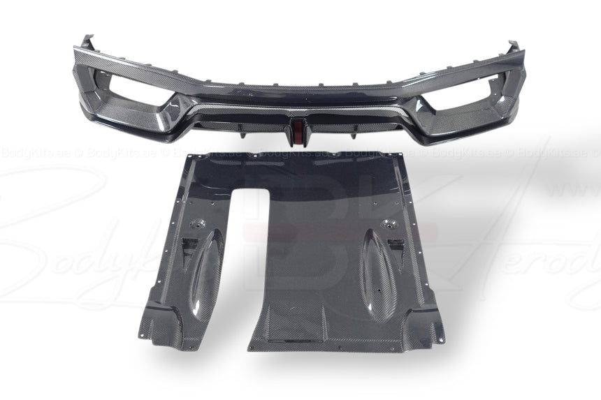 2017-2022 Nissan GTR R35 EBA BKSS Style Carbon Fiber Full Body Kit