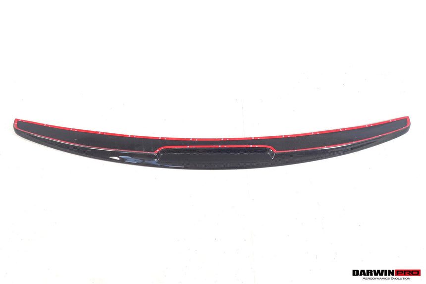 2015-2020 Ferrari 488 GTB BKSS Style Carbon Fiber Trunk Spoiler