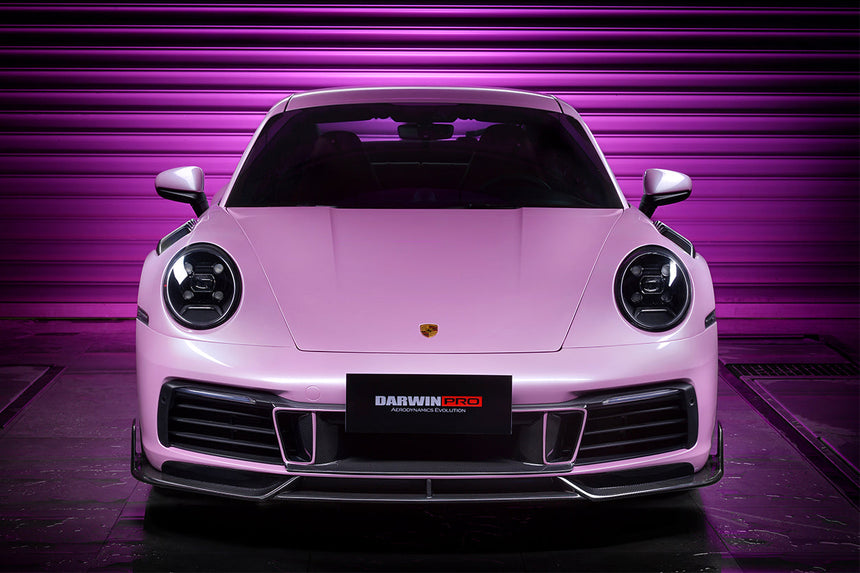 2019-2023 Porsche 911 992 Carrera S/4/4S/Targa/Cabriolet BKSS Style Front Middle Lip