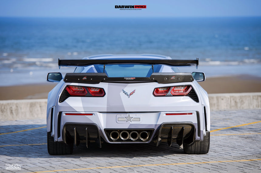 2013-2019 Corvette C7 Z51 Grandsport Z06 BKSS Style Trunk Spoiler